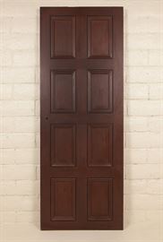 Set of doors, circa 1922, old growth fir
