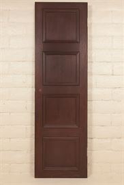 Set of doors, circa 1922, old growth fir