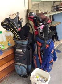 Golf clubs two sets