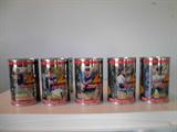 atlanta braves can with 10 cards inside - never opened