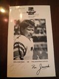 Signed Philadelphia eagles