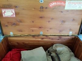 Inside Lane cedar chest