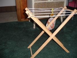 Toy Wooden Clothes Line