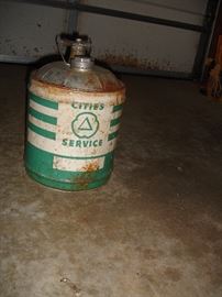 Cities Service Oil Can