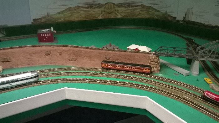One entire room is dedicated to this train enthusiast  you must see it to believe it.