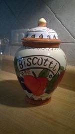 Biscotti Container from Italy