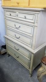 Italian Provincial Chest on Chest by Dixie