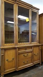 Italian Provincial China Cabinet