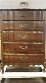 French Provincial Chest with 2 nightstands