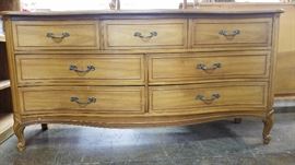 Dixie 7 drawer dresser with nightstand