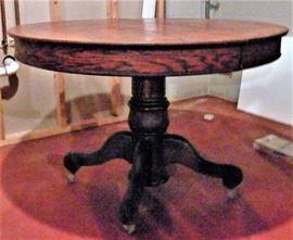 ; Dark Oak 44” Round Dining Table