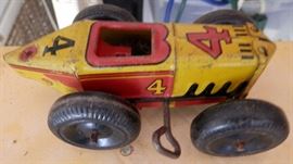 Tin Wind Up Car