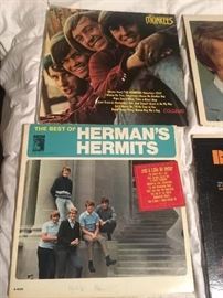  60s record albums Herman hermits the monkeys and more !