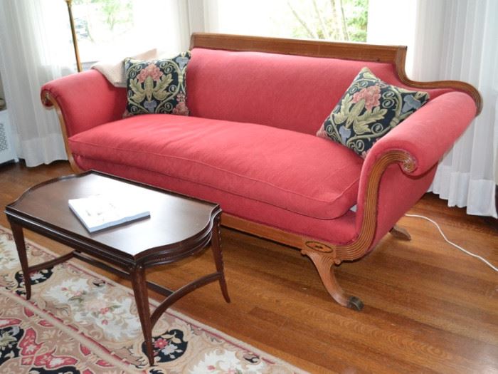 Duncan Phyfe style sofa