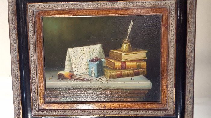 Still life oil on canvas