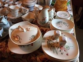 Mid-Century dishes