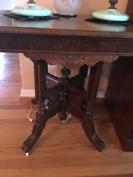 Refinished antique table - nice!
