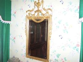 ORNATE GILT-FRAMED MIRROR