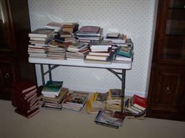 A FEW OF THE BOOKS FROM THE SALE