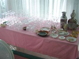 ANOTHER TABLE OF GLASS & SMALLS