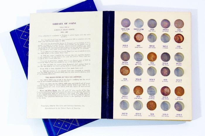 Book of Lincoln Head Cents 