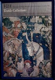 Victoria & Albert Museum Textile poster	
