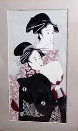 Gloria Eriksen Asian Geisha print	
