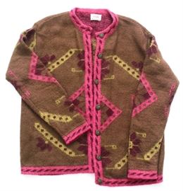 Italian wool and mohair sweater