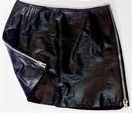 Leather skirt