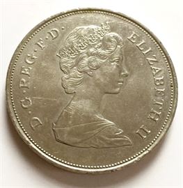 Queen Elizabeth commemorative coin 