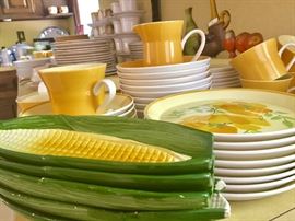 Some of the vintage kitchen ware available. 
