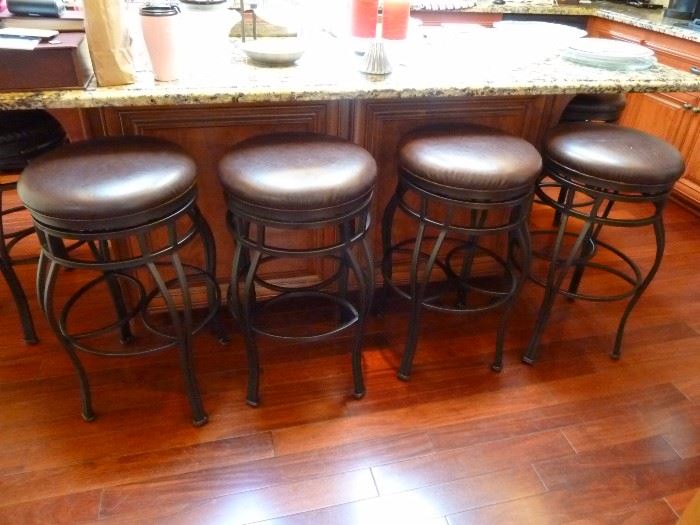 Wonderful heavy bar stools in great condition the seats twist and turn! "Rock and Roll!!"