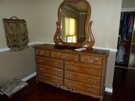 Oh yes, such a lovely dresser, so pretty and so solid! It is a beauty and in great condition