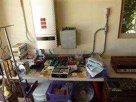 Garage stuff plus heater fan (below)