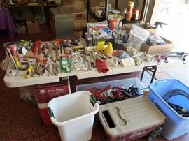 Tools and things in the garage