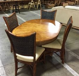 Indonesian Dining table with 4 chairs
