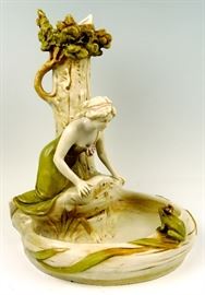 Royal Dux  "The Frog Princess"