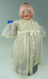 Signed Kestner Bisque Baby Character Doll