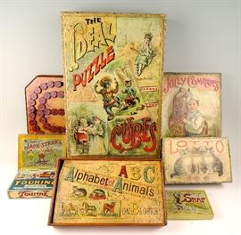 Collection Antiques Games C.1880