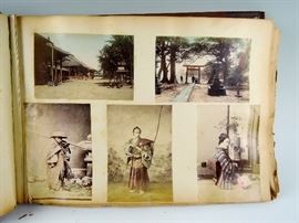 Antique Japanese Photo Album