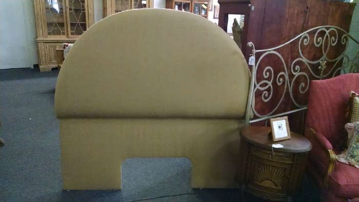 Queen upholstered headboard