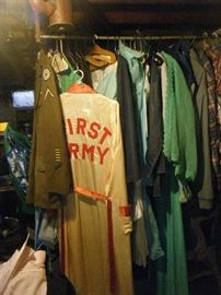 Army jacket & Army Boxing robe