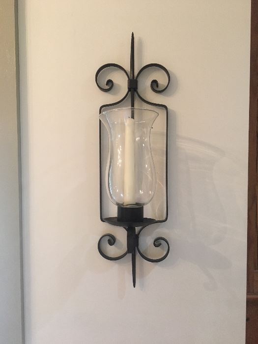Pottery barn candle sconce