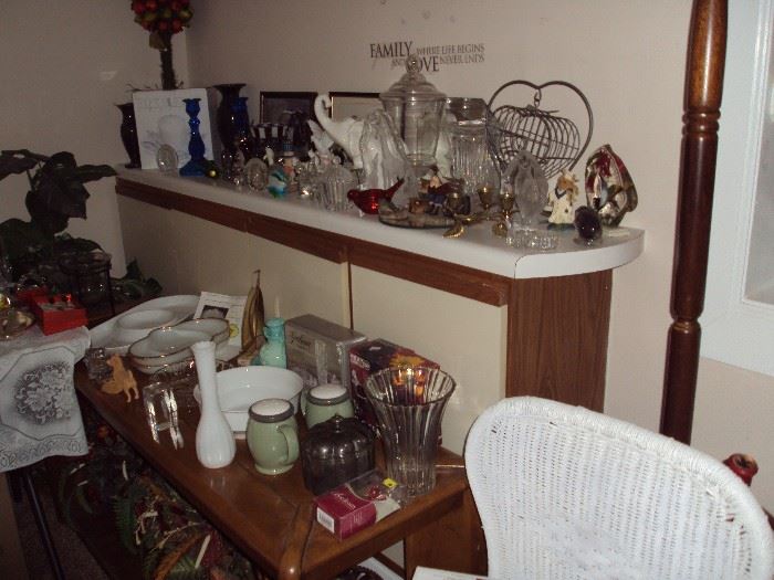 Misc Glass and other Items