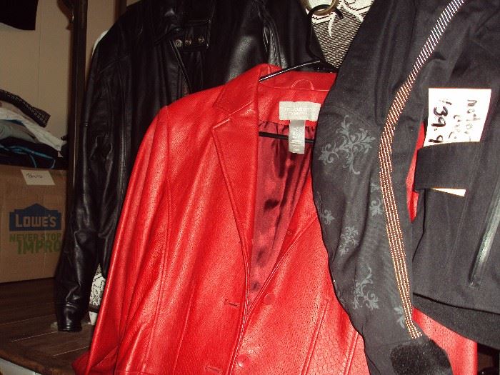 Leather Coats and Jackets