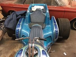 Ed Roth blue Trike 1972