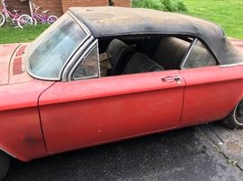 Vi Tabe convertible Corvair