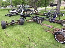 Vintage hot rods