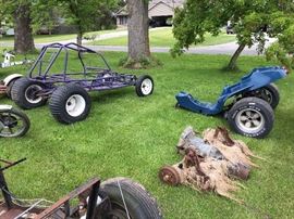 Vintage dune buggy