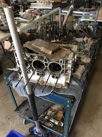 Motor blocks and parts